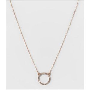 Short Pendant Necklace - A New Day™ Rose Gold
